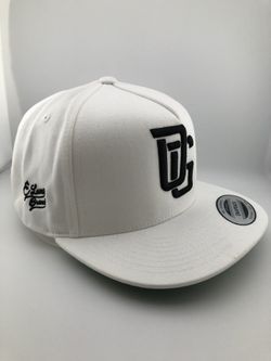 “OG” Flat Bill Cap | E Luna Brand PREMIUM | 4 Black Thread Logos | 3D Puff Edition