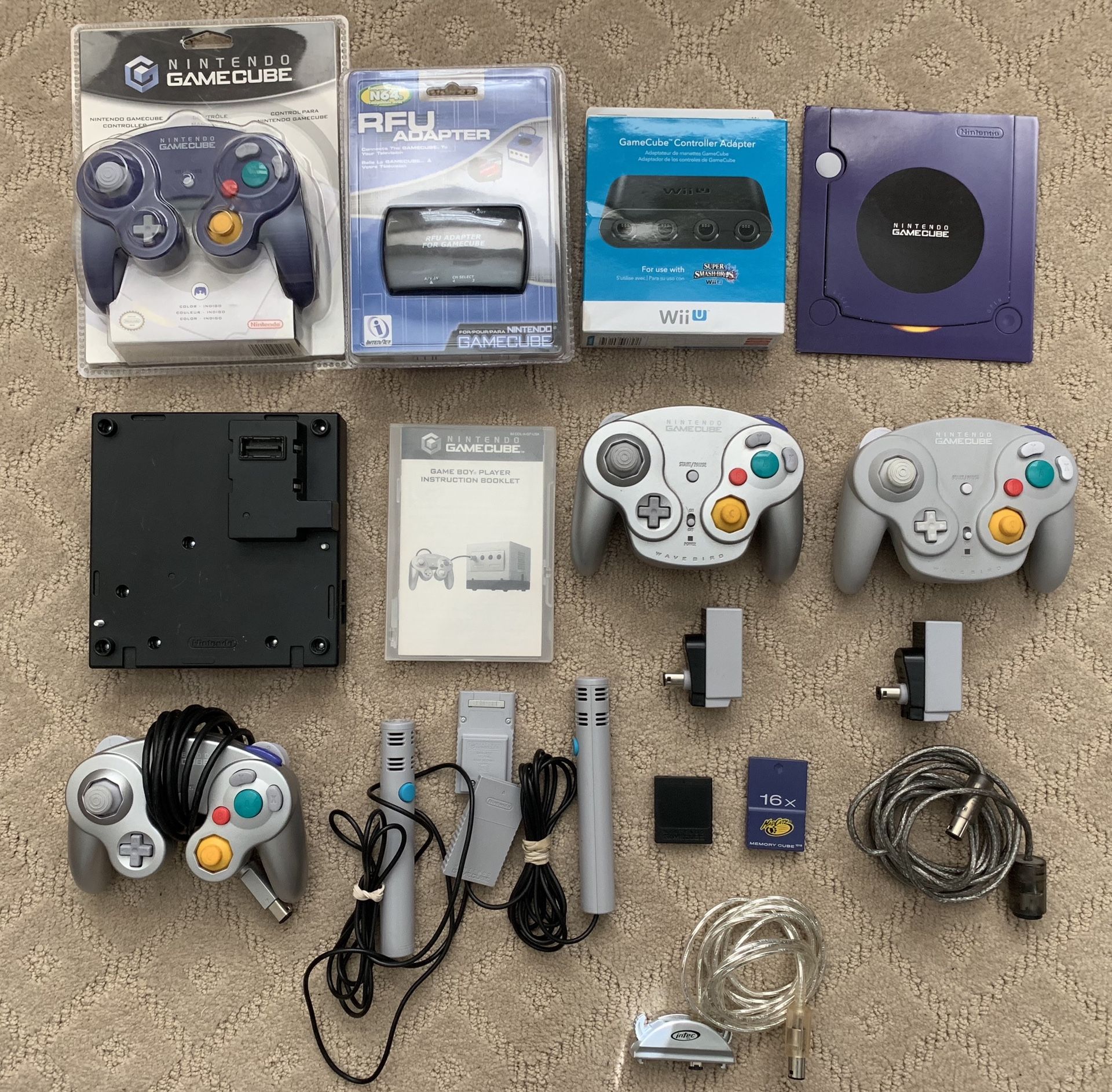 Nintendo gamecube accessories