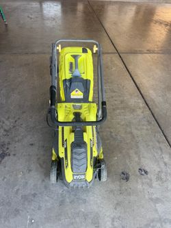 Smaller Ryobi Lawnmower