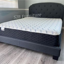 Full Grey Burlap With Ortho Matres!!