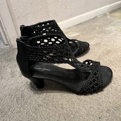 Never Worn Black Dressy Sandal 8W