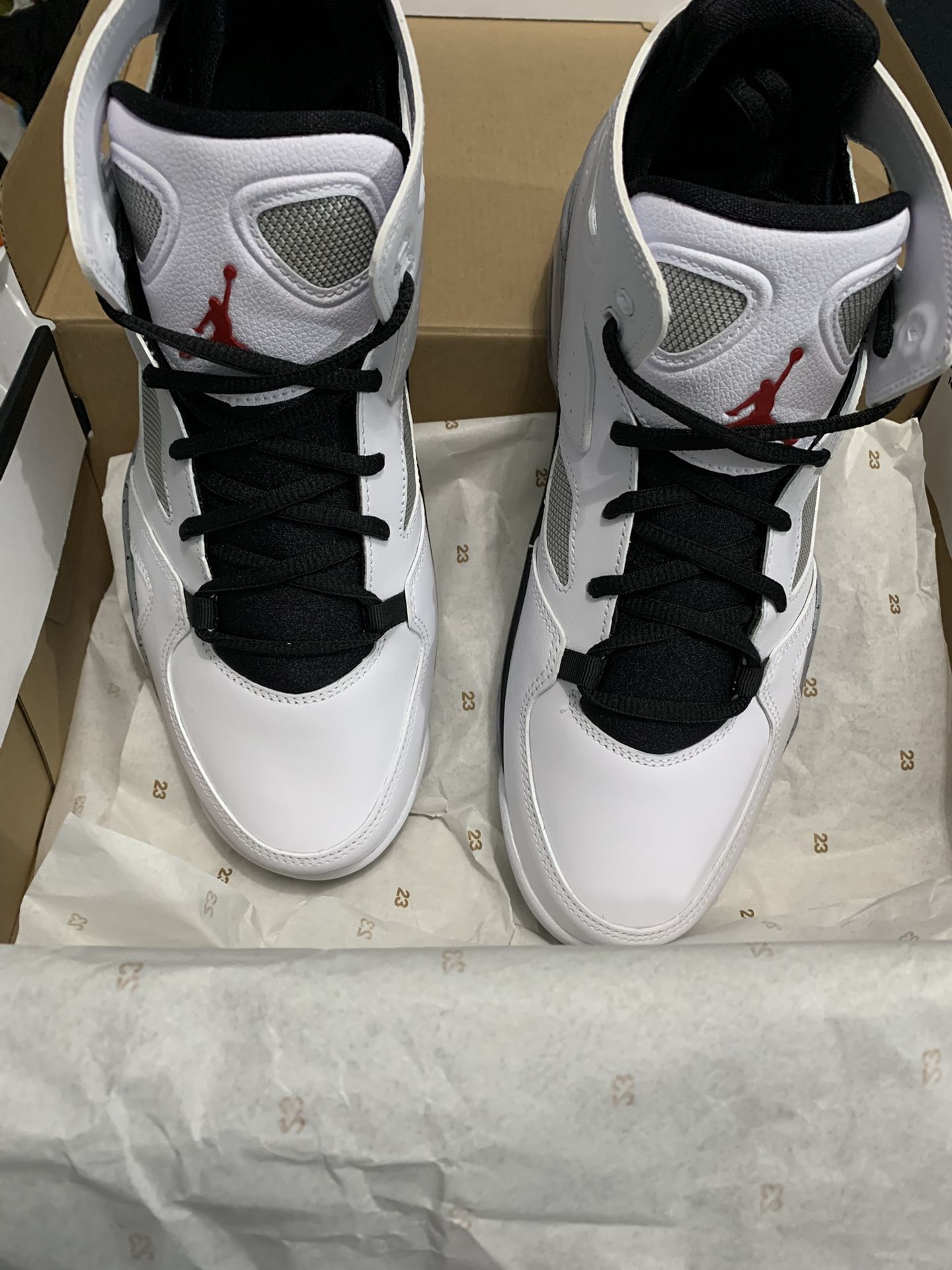 Air Jordan Flight Club 91 White Cement