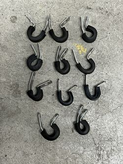 3/8” Med. Duty Cushion Clamp - COL 0609Z1, Qty 11