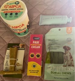 Dog Care Bundle – Dental & Paw Products,Durable Chew toy