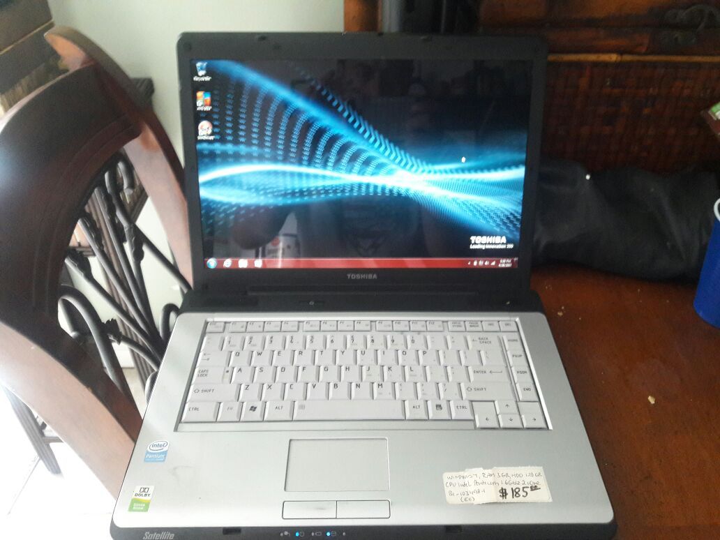 Toshiba Satellite a205 laptop