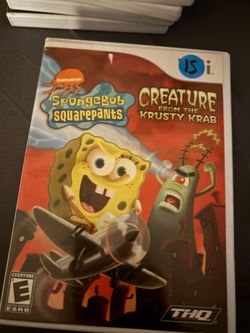 SpongeBob Square Pants wii
