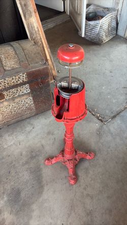 1950’s gum ball coin machine.