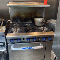 Imperial 6 Burner Stove
