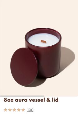 8pcs. 8oz premium thick Empty Candle Jar w/Lid