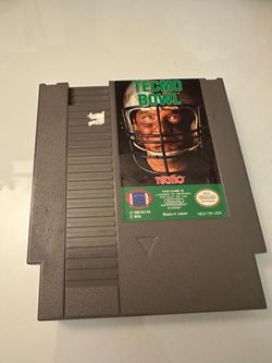 Tecmo Bowl NES Cartridge