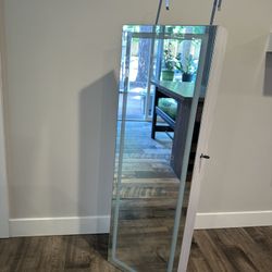 Jewelry Cabinet Armoire / Lighted Full Length Mirror