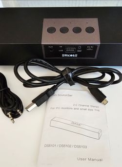 🔉SAKORS Speaker Wireless Stereo Bluetooth Portable Mini Sound Bar *Like New 

15'x3"