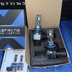 Fahren 9005 HB3 LED Fog Light Bulbs 80W 8000LM 6500K Cool White Super Bright (2)