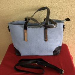 Shoulder/Crossbody Bag-Light Blue