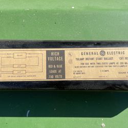 GE Lamp Ballast 750 V For F96T8 Lamps