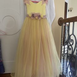 Long Beautiful Girls Dress