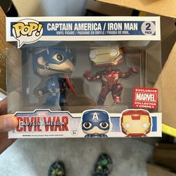 Captain America/ Iron Man Funko