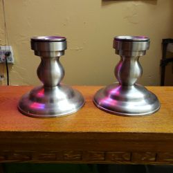 Godinger Silver Art Candle Holders 