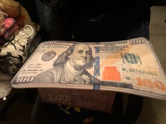 New 100 Dollar Bill Area Rug