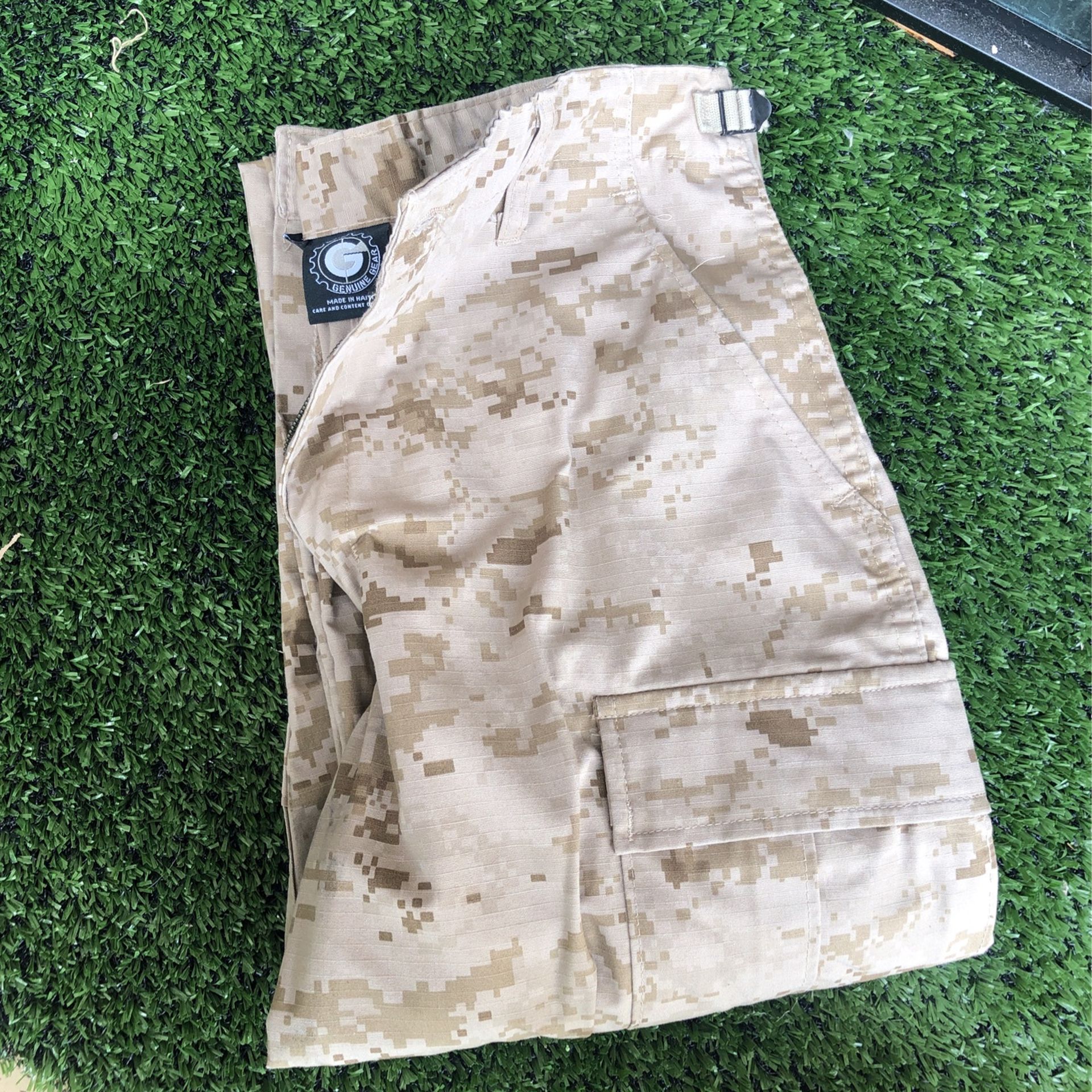 Genuine Gear tan digital camo pants