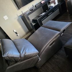 charcoal recliner