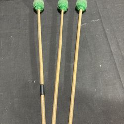 Vic Firth Max-Projection Hard Marimba Mallets Set Of (3)