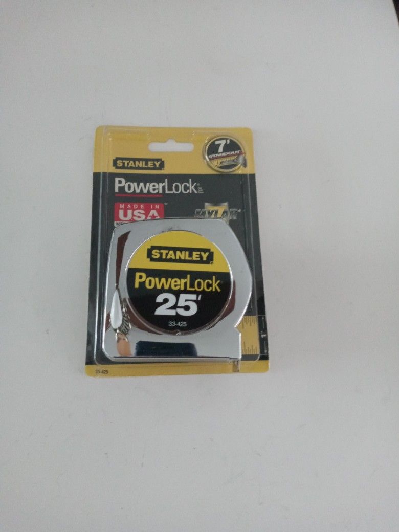 New Stanley PowerLock 25 Foot