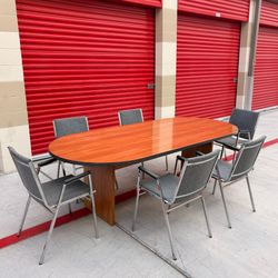 Modern conference table set