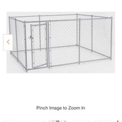 Dog kennel 10x10 X 6 H
