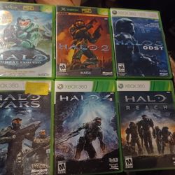 XBOX HALO LOT $100 FINAL PRICE READ DESCRIPTION AND SEE 👀 ALL PICTURES 