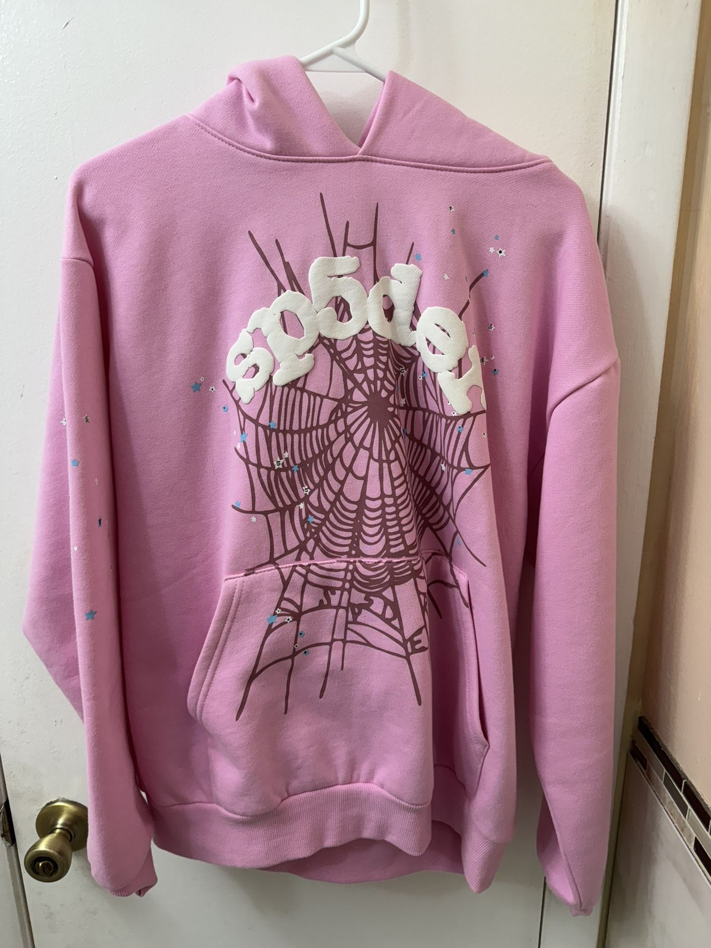 SP5DER Hoodie Pink