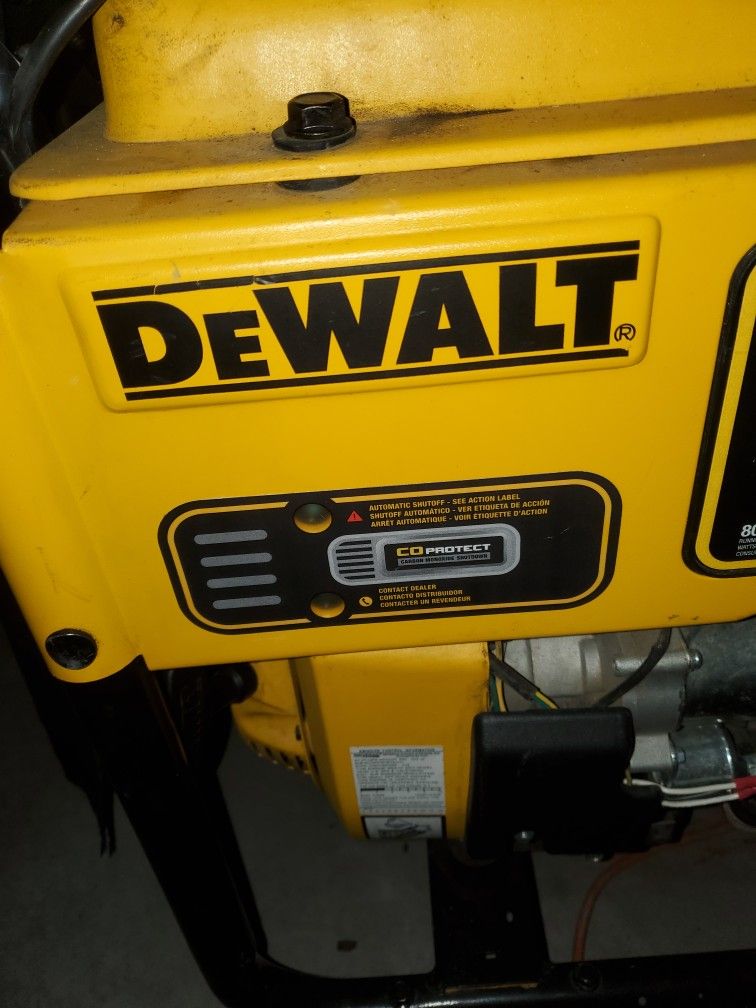 Generator 8000/10000 Watt DeWalt