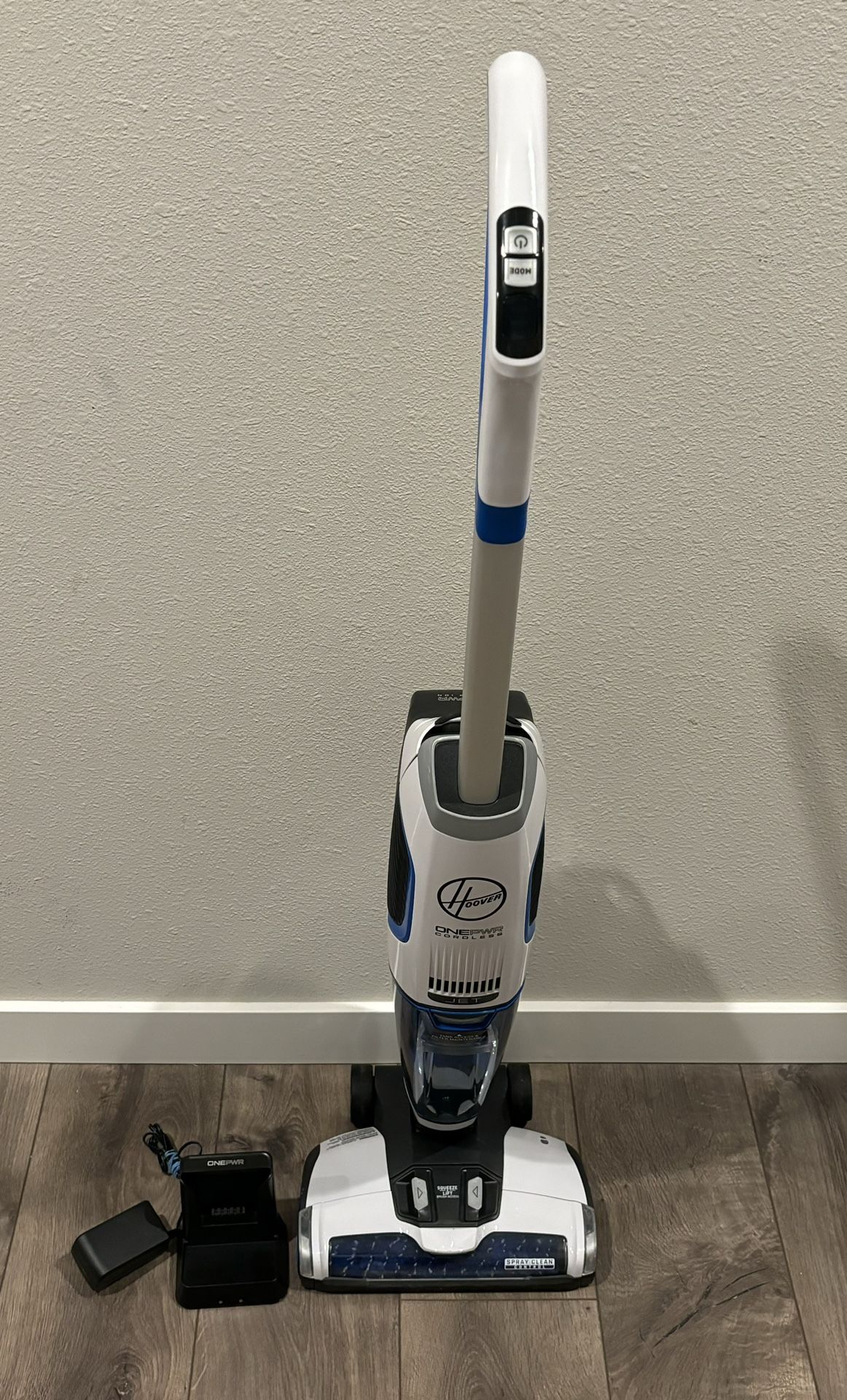 Hoover BH55210 One Power 4.0 Cordless Floor Mop (Mint!) w/Battery - Charger