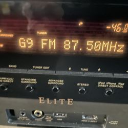 Pioneer Elite A/V Receiver VSX-60  7.2 Channel 550 Watt 7 HDMI Inputs