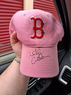 2x Anthony Anderson Signed Boston Hat Ballcap