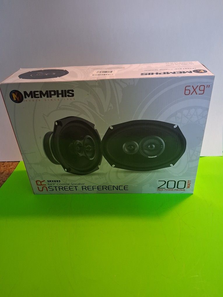MEMPHIS 1 PAIR 6×9 3 WAY 200 WATTS PEAK POWER PER PAIR CAR SPEAKER ( BRAND NEW PRICE IS LOWEST )