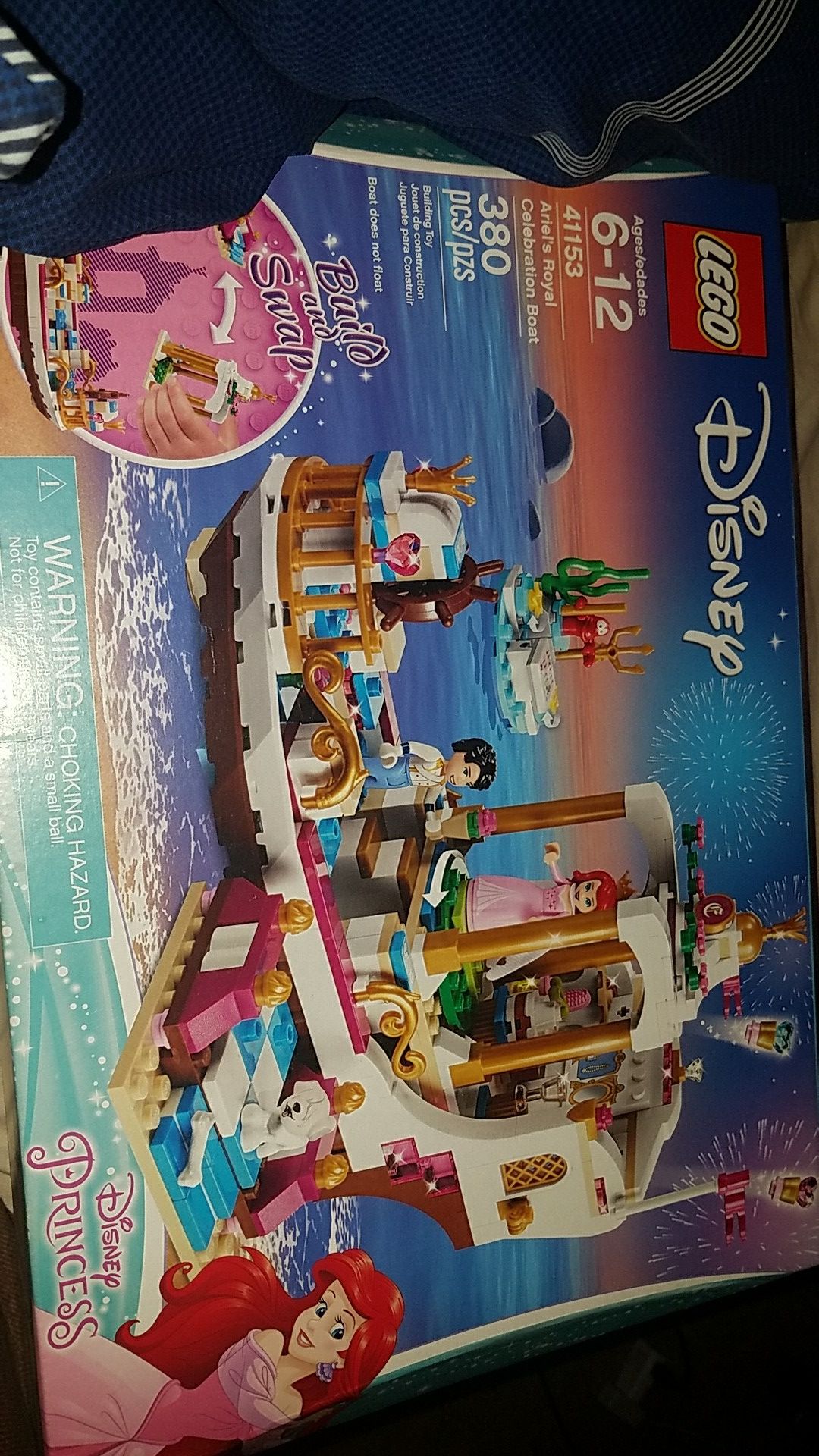 Lego disney set 41153 Ariels Royal Celebration Boat NEW