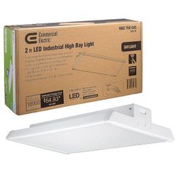 Commercial Electric industrial high bay led light wirh motion sensor 2ft x 1 ft up to 18,000 lumens
