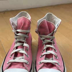 Converse Pink Chuck Taylor All Star Platform High-Top Sneakers