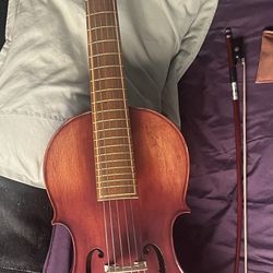 Cello Guitar - 6 Strings, Bow, 25.5 Scale, Frets