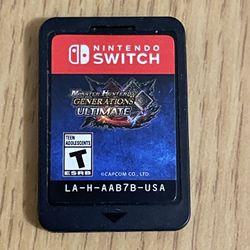Nintendo Switch Monster Hunter Generations Ultimate