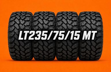 LT235/75/15 MT Mud Terrain Tires