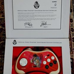 Official Street Fighter Anniversary Edition Controller