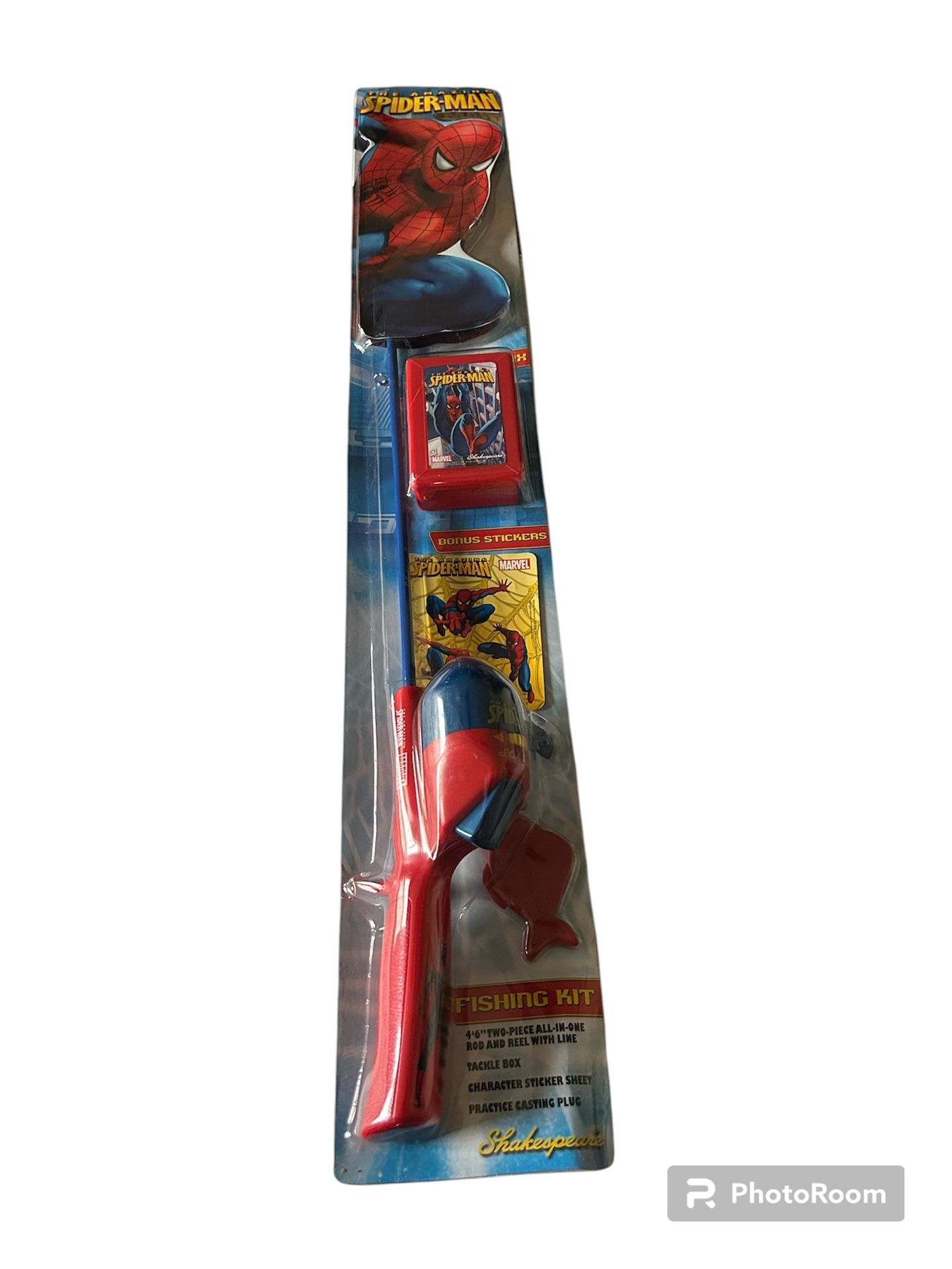 Spider Man Kids Fishing Pole 