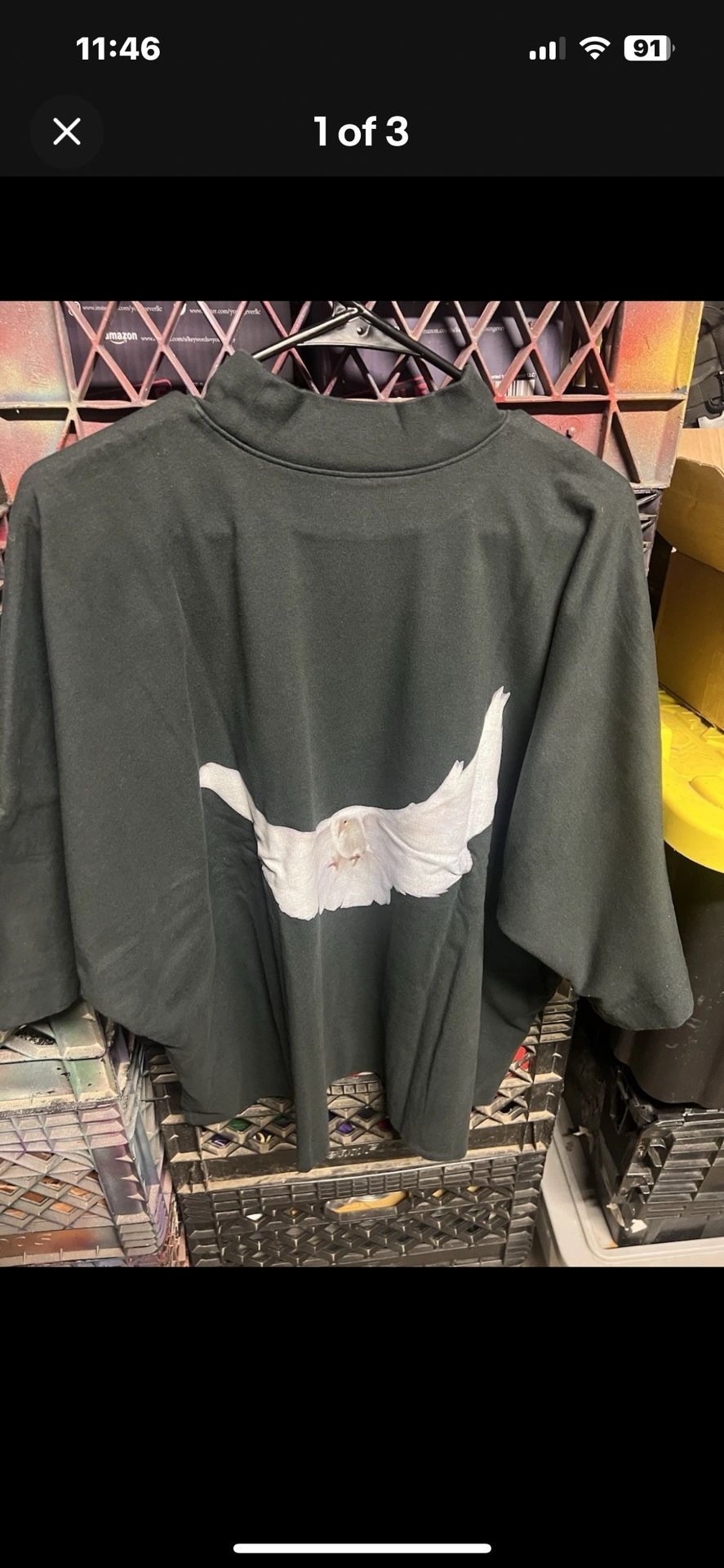 Yeezy Dove Oversized Shirt