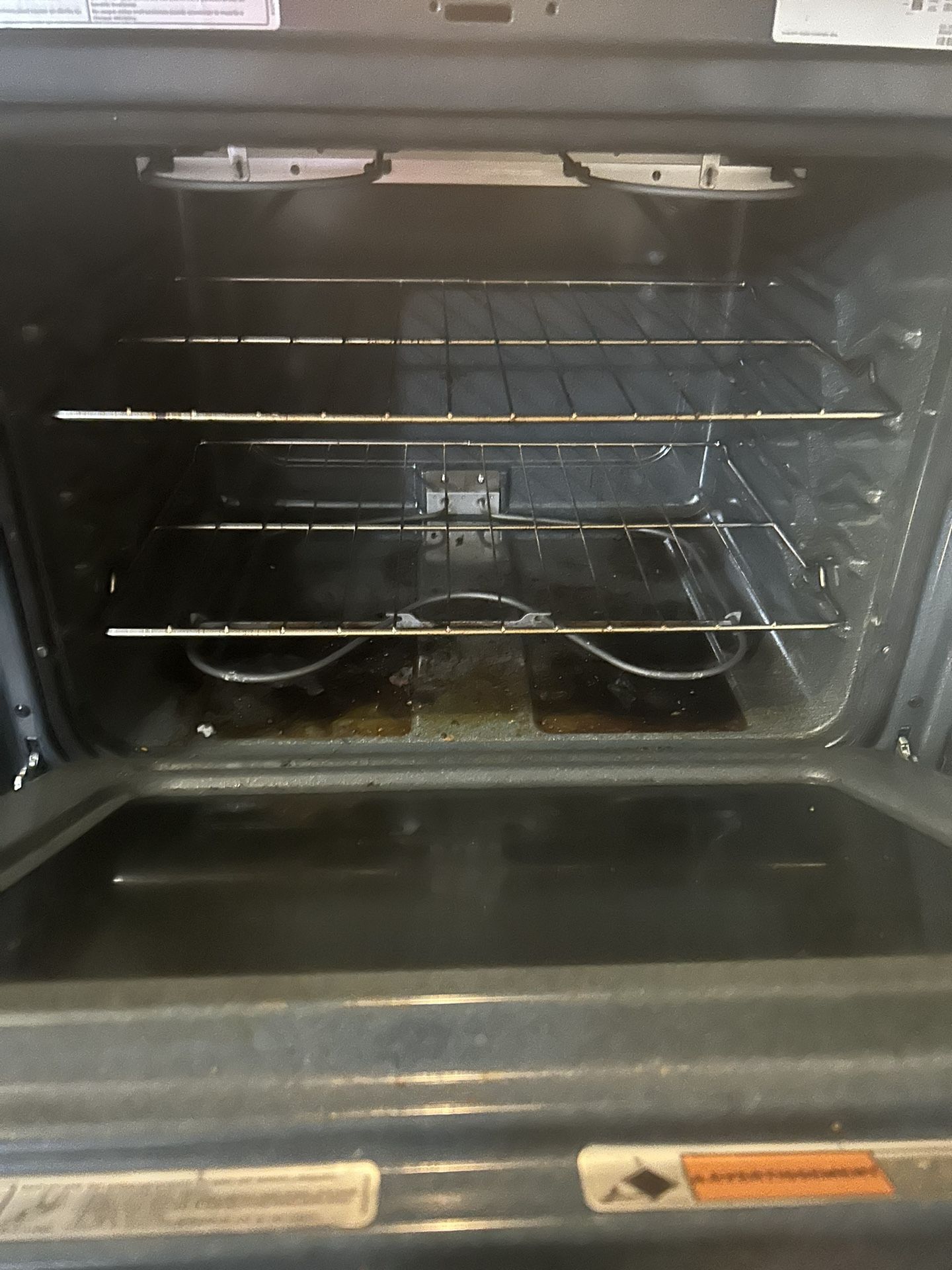 Whirlpool Black Stove