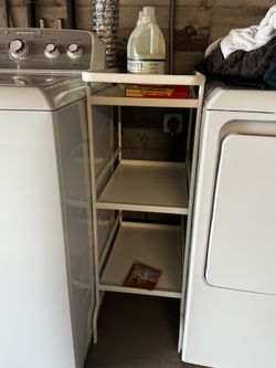 IKEA metal shelf
