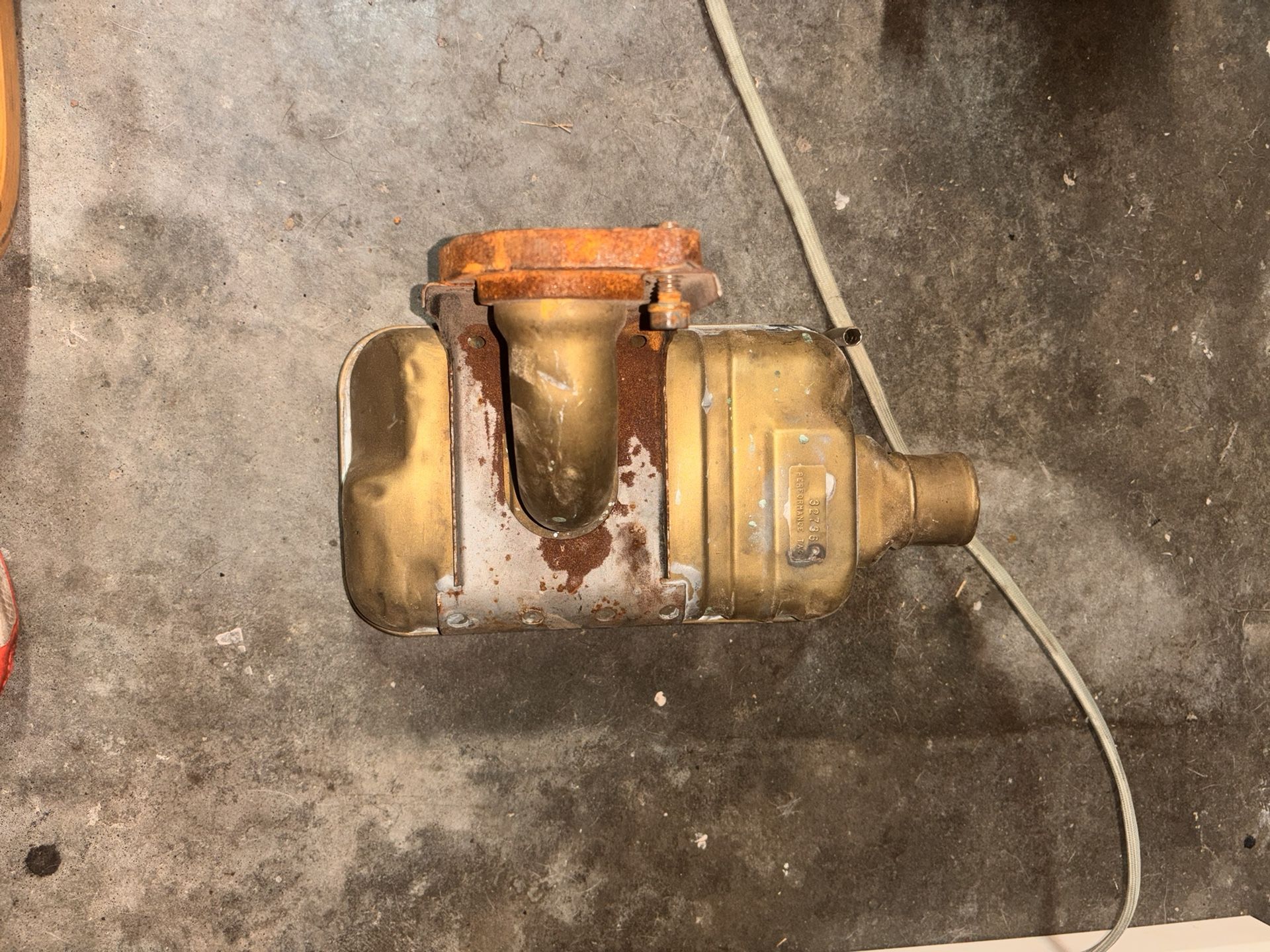 Classic Ford FE Engine Coolant Expansion Tank