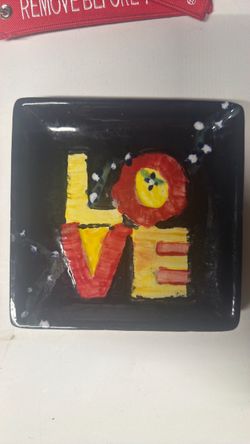 Small glass plate