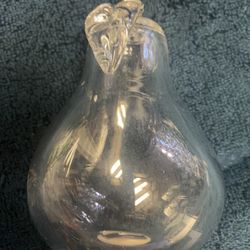 Princess House Hand Blown Pear